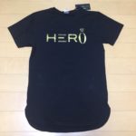 HERA×HERO(ヘラヒーロー)のTシャツの見た目